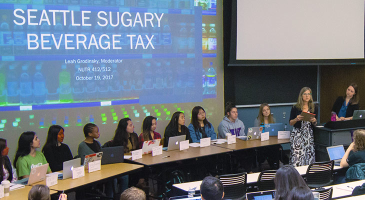 Sugary Beverage Tax presentation by Jennifer Otten
