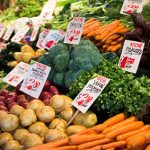 Pike Place Market vegetables