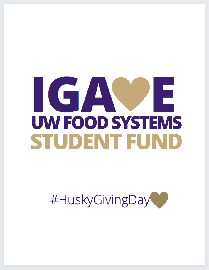 I Gave UW Food Systems Student Fund
