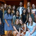 Group photo of Food Systems, Nutrition, and Health graduate students, class of 2024