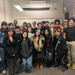 Student members of the Food Systems Leadership Coalition of UW at their inaugural meeting in November 2025. Students pose for a group photo